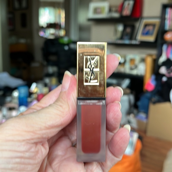 NEW YSL Tatouage Couture Matte Lip Stain in Shade 8 Black Red Code 6ml.  NIB! - Picture 6 of 7